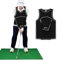 Golf Swing Shirt Trainer,Easy Correct Training Swing Breathable, arm Swing Posture Corrector,Breathable Arm Posture Corrector Golfers, Golf Swing Training Aid Black