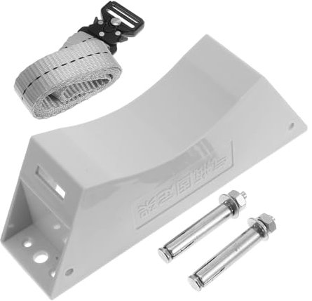 HEALEEP Tank Mount Bracket Gas Bottle Holder Strap Gas Cylinder Wall Bracket for Camping Rv