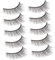Vaguelly Faux Cils Avec Strass Cils Naturels Fibres Pour Look Élégant Et Réutilisables Extensions De Cils Pour Filles Maquillage Glamour