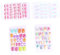 Vaguelly 4 Cajas uñas postizas para niña las uñas presionan pegamento en las uñas cortas consejos clavo arte pegado falso - Decoración uña artificial decoración de uñas Violet