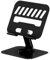 Generico Laptop Stands, Laptop Raiser, 7.48x6.14x5.24 Inches, Notebook Stand, Adjustable Space-Saving Desk Riser with Ergonomic Design, Ideal for Bedroom, Offices, Home Use, Black/Gray