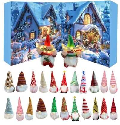 Adventskalender Weihnachten - Figus des Urlaubskontokalenders | Sammelfiguren Weihnachtsdekorationen für das Fensterfeuer des Regals Sill Room Children's Room Festagfestfoto Conte