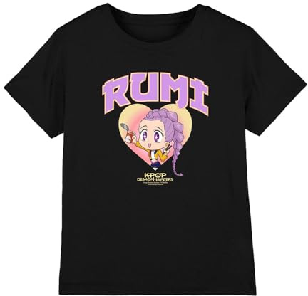 Kpop Demon Hunters Unisex Kid's Huntrix Rumi Collegic T Shirt