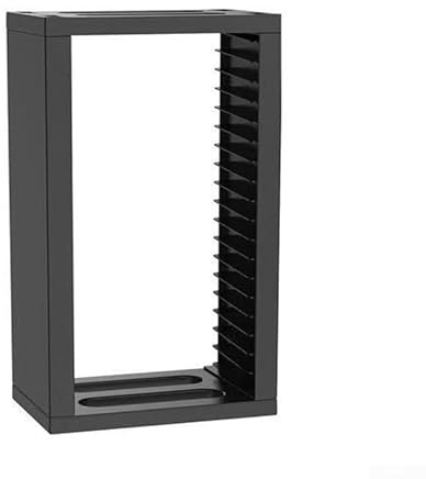 Organizer per dischi di gioco a torre con supporto per controller, può contenere fino a 24 dischi, compatibile con per-PS5, per Xbox Series X/S, Switch, per PS4 e per dischi Blu-ray. (TP4-19221)