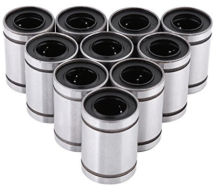 10 Stücke LM12UU 12mm Linear Motion Kugellager Buchse Maschine Zubehör für 12mm Stange 3D Drucker CNC MEHRWEG VERPACKUNG socialme-eu