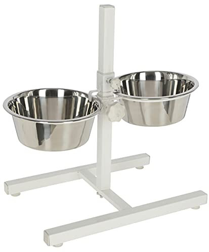 Kerbl Pet Bar à Alimentation Blanc, 2X1800ml