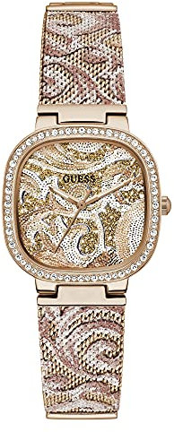 Guess Damen-Uhren Analog Quarz One Size Roségold 32019893