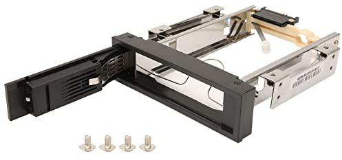 ASHATA 3.5 Inch SATA/HDD Hard Drive Bay,Portable Tool Hot Swap Hard Drive Enclosure,SSD Mounting Bay Bracket Adapter for Computer Chassis