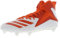 adidas Mens Freak Mid - Tacos de fútbol, Rojo solar/Blanco, 48 EU