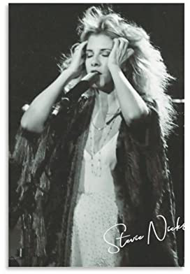 TSALF Bilder Wohnzimmer Modern Kein Rahmen Stevie Nicks 5 Poster, ästhetische Raumdekoration, Wandkunst für Jungenzimmer, Heimdekoration 60x90cm