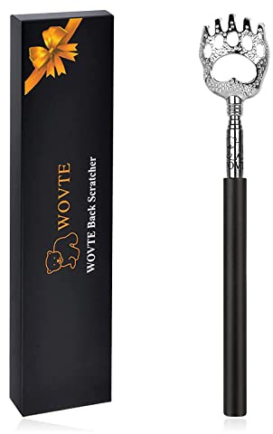 WOVTE Back Scratcher for Men Women, Stocking Fillers Gifts for Men | Stocking Fillers for Men Women, Gifts for Men Dad Husband, Mothers Day Fathers Day Christmas Birthday Gifts for Men