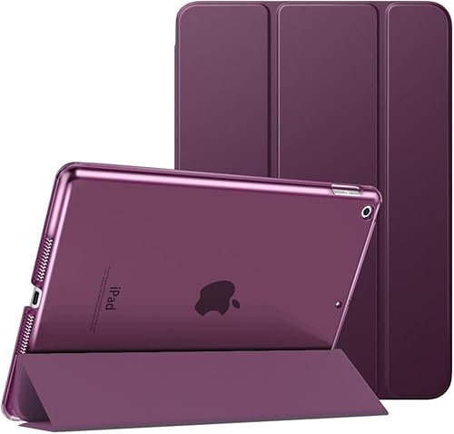MOBISTAR® Smart Case For Apple iPad 10.2 Inch Case 2021 2020 2019 (9th /8th /7th Generation), Slim Lightweight Protective Case Smart Cover for iPad 9/8/7 (Purple)