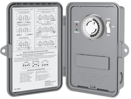 BN-LINK Interruptor de temporizador mecánico de alta resistencia