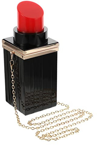 GALPADA 1 Stk Lippenstiftbeutel Aus Acryl Harz Handtasche Kreuz K?rper Taschen Basketball Handtasche Abendessen Tasche Elegante Abendtasche Für Frauen Dame Tasche Bilden Damen Tragbar