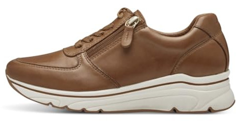 Tamaris Damen Sneaker Low - 1-23711-42 348 40 Cognac Leather