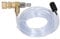 Chemical Injector Kit Brass Stainless Adjustable Downstream Injector Easy Installation and Improved Efficiency for Pressure Washer 5000PSI
