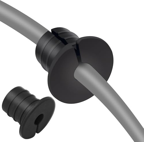 Cable Grommet Routing Kit for Starlink for 3/4 inch Wall Hole, Starlink Accessories, Silicone Cable Wall Pass, Starlink Anti-Slip Wall Grommets for Cables (3/4 inch) 2 Pcs