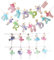 VICASKY Ballerina-Banner „Happy Birthday“ Mädchen-Geburtstagsparty-Dekoration 2 Hängende Dekorationen Für Jungen Und Mädchen