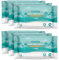 By Amazon Gentle Moist Toilet Tissues with Coconut Oil, 240 Count (6 Packs of 40)