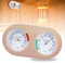 Sauna Thermometer,2-in-1,Präzises Saunathermometer,Sauna Hygrometer,Hygrometer Holz Für Saunaraum,Dampfbäder,Werkstatt,Schule,Markt,Temperaturbereich 10°C - 120°C,Luftfeuchtigkeitsbereich 0-100%