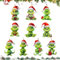 10 Decorazioni Natalizie, addobbi albero di natale, Ornamento da Appendere Natalizio Decorazioni, Acrilico addobbi natalizi Albero di Natale Festa la Casa Decorazioni