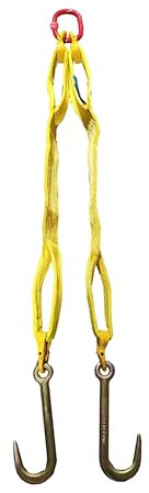 Winch Brothers With J Hooks - Webbing Winch Brothers 1.5m Long - Recovery Straps - Winch Assist