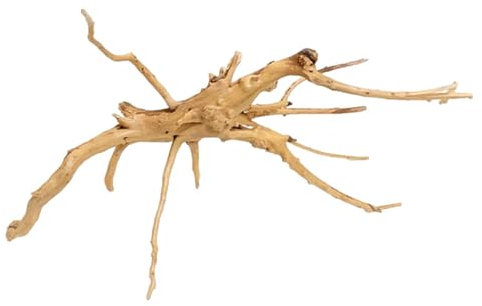 Amesor Bois Flotté pour L'aquarium, Racines d'arbre en Bois, Deco Bois Flotté Aquarium, Ornement en Réservoir Poissons, Branches De Bois Massif Flotté Reptiles Décoration D'aquarium