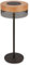 BRILONER - LED Tischlampe kabellos IP44 mit Touch, dimmbar, Akku tauschbar, Nachttischlampe, Leselampe, LED Lampe, Dekolampe, Tischleuchte, Akkulampe, Outdoor Lampe, 16x35 cm, Schwarz-Holz