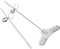 HOLIDYOYO 1 Juego Herramientas de cocina en espiral vegetal espiralizador cortar picadora de pepino cortador en espiral francés desfibradora multi picadora de verduras Acero inoxidable Plata