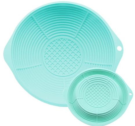 Ruwshuuk Gesicht Eisbad Schüssel | Kältetherapie Tauchschüssel Für Gesichtspflege - Reinigende Beruhigende Faltbare Waschschüssel Für Frauen Mädchen Spa Zentrum Reise Morgenroutine