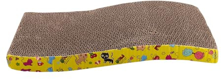 Kratzbrett für Katzen aus Wellpappe, Kätzchenspielzeug zum Krallenwetzen