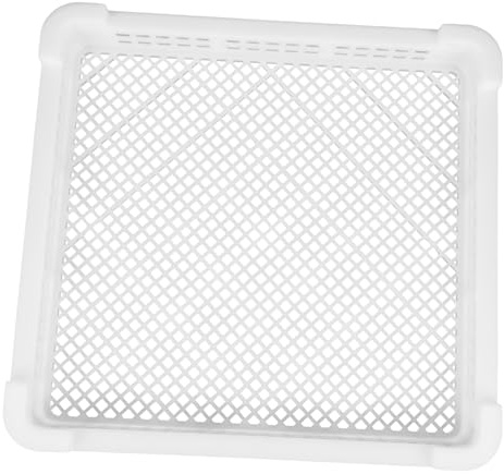 SAFIGLE Seafood Freezing Basket Hollow Plastic Tray 370x350x60mm Lightweight Refrigeration Storage Tray for Cold Storage and Air-curing Drying –