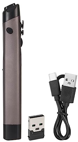 Ouitble Kabelloser Mausstift, 2,4 G Bluetooth, optische Taschenstiftmaus mit Stylus-Funktion für Laptop, Tablet, Smartphone, ergonomisches Design, hohe Kompatibilität, 200 mAh