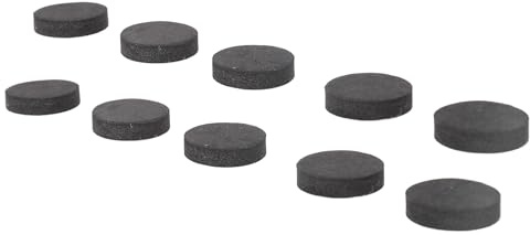 ZAICOLER 50 Stück Lautsprecher-Isolationspads, 20 X 5 Mm Lautsprecher-Anti-Vibrations-Pads, Plattenspieler-Stoßdämpfer mit Selbstklebenden Eva-Schaumstoff-Pads für, CD-Player, Subwoofer