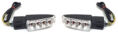 Streetparts24 Aprilia RS 50 125 Blinker Set, Blinkerleuchte Vorne Links Rechts, E-Zulassung, Passend für RS 50, RS 125, GPR 125 (2004-2010)