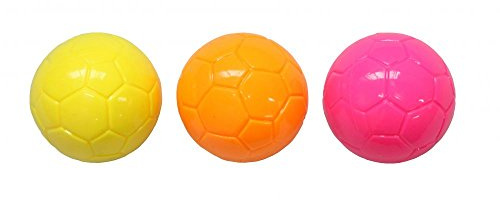 Other Good Boy Glow In The Dark Squeaky Football 65mm, clear, 3 Count