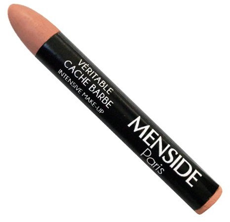 Véritable cache barbe Menside, Latino