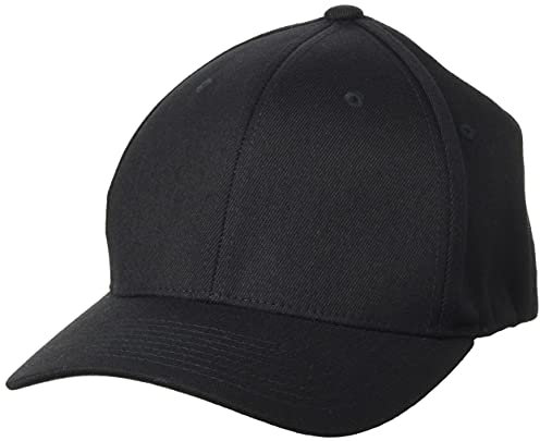 Flexfit Mixte Wool Blend Black L/XL Casquette, Noir, L-XL EU