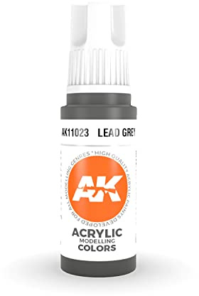 AK Interactive 3rd Gen Acrylic Lead Grey 17ml