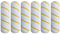 Paint Roller Sleeves 9 inch Pack of 6 Roller Covers for Paint Roller Set, Walls & Ceilings House Painting Supplies, Paint Roller Pile Refills
