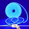 HEGEHE Dimmbar Neon LED Streifen, 12V 2835 LED Strip Wasserdicht Diffusion Silikon Neon Flex LED Lichtband Schlauch für Innen Aussenbereich Heim Küche DIY Deko (Blau, 2M)