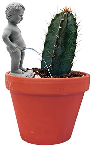 NPW - USA Plant Life Pee My Plants, Gartenstatue, Farbstein