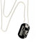 Dog Tag Hardcore Skull mit Kette Armee Erkennungsmarke