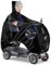 Regenponcho für Elektrofahrzeuge，Abdeckung für Elektroauto, Universal Elektromobil Poncho mit Kapuze，wasserdichte 420D Oxford Abdeckung für Rollstuhl im Freien, Abdeckung für ältere