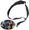 Saxophone Strap,Saxophon Gurt,Verstellbarer Saxophongurt,Gepolsterter Schultergurt,Dicker Saxophongurt,Weicher,Bequemer für Alt Tenor und Sopran Saxophon(Schwarz)