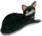 Pinza para el pelo de gato, bonita pinza de acetato de agarre fuerte, pinza antideslizante con forma de gato para niñas, pinzas de pelo con forma de animal, elegantes accesorios para niñas (gris)