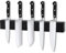VFANDV Barra Magnética para Cuchillos, 30cm Iman Cuchillos de Cocina Acero inoxidable Cuchillero Magnético Puede Sin Taladrar, Soporte Cuchillos Cocina Pared Soporte Magnetico