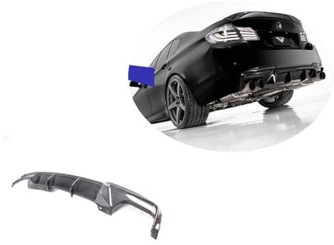 ZXBL Auto Heckstoßstange Hecklippe Diffusor Heckspoiler, für BMW 5 Series F10 2013 2014 2015 2016, Heckchassis Splitter HeckschüRze Lippe