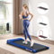 BLACK LORD Laufband, elektrisch, Trainingsgerät, 2,2 PS, Fitnessgerät, Walking-Jogging-Trainer für das Fitnessstudio zu Hause, Büro, kommerzielle Serie, Blau