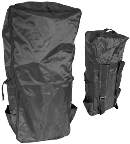 Jeorywoet Paddle Board Rucksack 35x16x10in Reißverschlüsse wasserdichtes Polyester -Paddleboard -Bag mit Griff und Seitentasche Paddle Board -Beutel für Surfbrett, Bag Paddle Board Rucksack